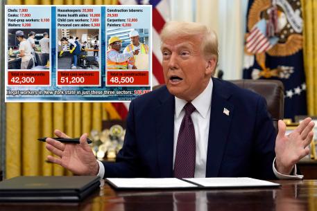 President Donald Trump talks as he signs an executive order giving federal recognition to the Limbee Tribe of North Carolina, in the Oval Office of the White House, Thursday, Jan. 23, 2025, in Washington.