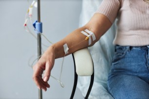 A new study found that pancreatic cancer survival rates doubled when patients were given high-doses of intravenous vitamin C.