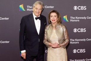 Paul Pelosi and Nancy Pelosi attend the 2024 Kennedy Center Honors at The Kennedy Center on December 08, 2024 in Washington, DC.