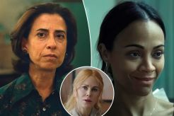 photos of Fernanda Torres, Zoe Saldana and Nicole kidman in their films