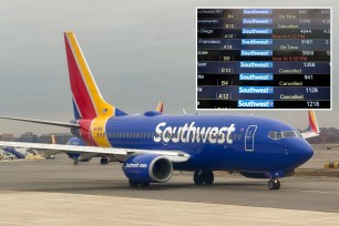Southwest plane
