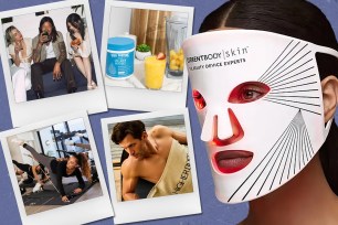 A collage of wellness trends for 2025